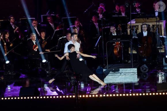 Exclusif - Marie-Claude Pietragalla et son mari Julien Derouault - Soirée spéciale " Notre Dame de Paris, Le Grand Concert " qui s'est déroulée dans la Cour des Invalides à Paris 7eme et diffusée sur France 2 samedi 20 Avril 2019. © Pierre Perusseau / Bestimage
