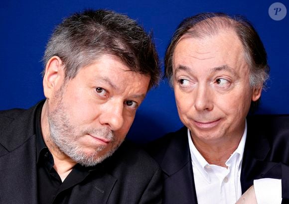 Pas certain de revoir ces deux-là sur scène, donc...

Philippe Chevallier et Régis Laspales posant lors d'une séance photo à Paris, France, janvier 2014. Photo par VIM/ABACAPRESS.COM