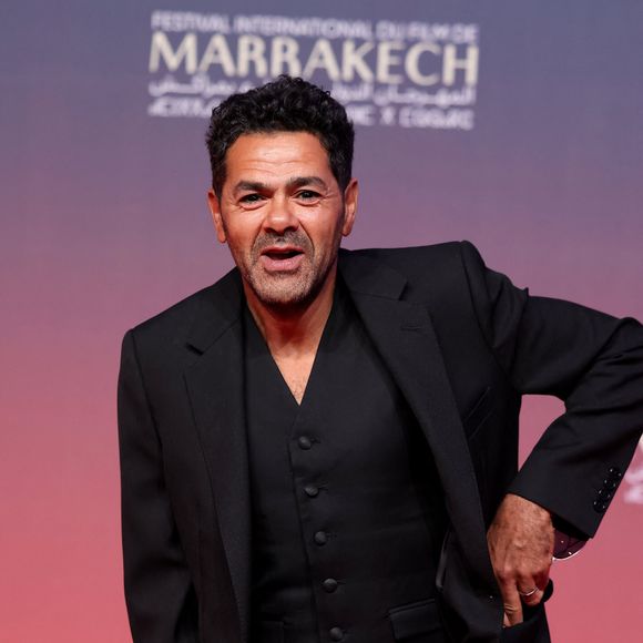 Jamel Debbouze au photocall de la cérémonie d'hommage à Sean Penn lors de la deuxième journée du 21e Festival international du film de Marrakech, le 30 novembre 2024 à Marrakech, Maroc. © Dominique Jacovides/Bestimage