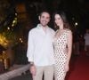 La journaliste explique que Pio s’affirme davantage depuis son entrée à l’école.

Camille Combal et sa femme Marie lors de la 1re édition du Marrakech Comedy Festival, le 6 juin 2026

© Rachid Bellak / Bestimage