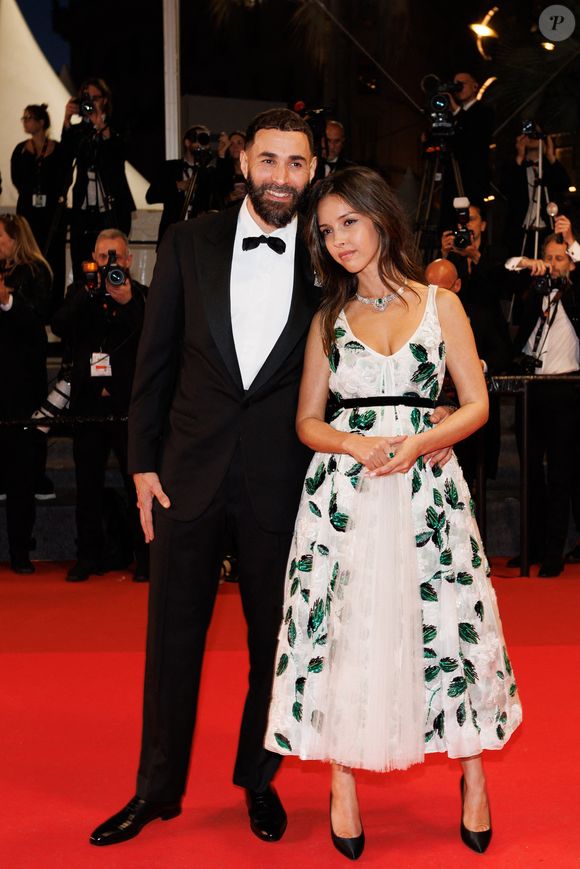 Karim Benzema et sa compagne Lyna Khoudri lors de la montée des marches du film « 13 jours 13 nuits » lors du 78ème Festival International du Film de Cannes. Le 23 mai 2025
© Jacovides-Moreau / Bestimage