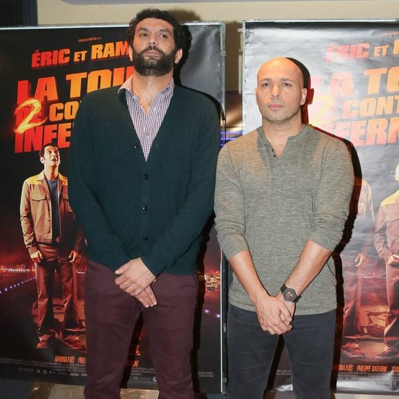 Ramzy Bedia, Eric Judor - Avant-première du film "La Tour 2 contrôle infernale" au cinéma UGC Les Halles à Paris, le 1er février 2016. © CVS/Bestimage
