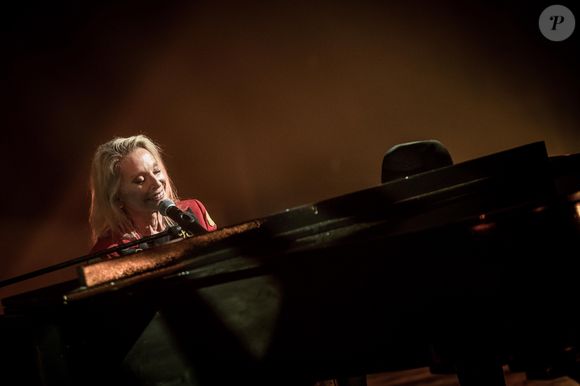 Exclusif - Véronique Sanson en concert à la Cité des congrès de Nantes pour la seconde date de sa tournée "Dignes, Dingues, Donc..." le 4 avril 2019. © Cyril Moreau/Bestimage