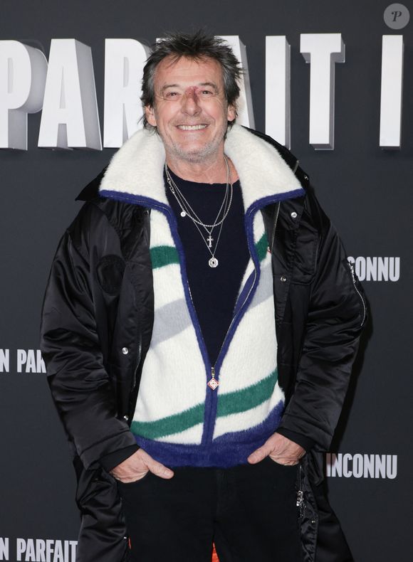 Jean-Luc Reichmann - Avant-première du film "Un parfait inconnu" au Grand Rex à Paris le 15 janvier 2025. © Coadic Guirec/Bestimage