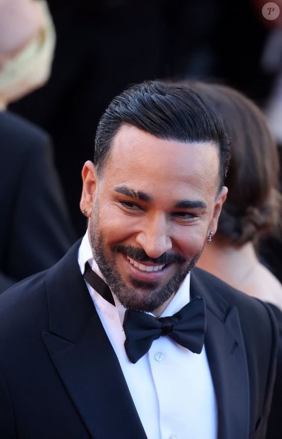 Adil Rami - Montée des marches du film " La vénus électrique " pour la cérémonie d'ouverture du 79ème Festival International du Film de Cannes, le 12 mai 2026. © Jacovides-Moreau /Bestimage