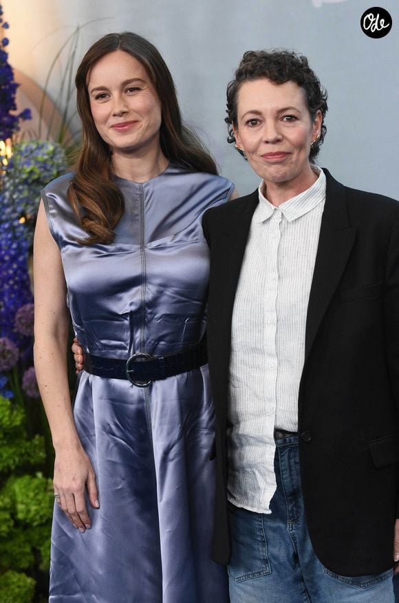 Brie Larson et Olivia Colman au photocall de la soirée "Disney Television Networks Upfront" au Javits Center de New York City, NY, Etats-Unis, le 12 mai 2026.

© Patricia Schlein/StarMax/Bestimage