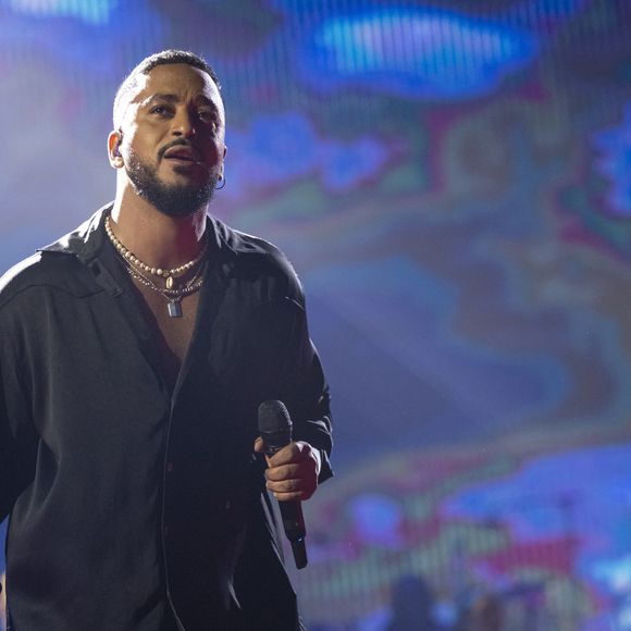 D'autant plus que ses 2 concerts se jouent à guichets fermés !
Exclusif - Slimane - Concert hommage à Johnny Hallyday "Que je t'aime" à l'AccorHotels Arena Paris Bercy à Paris. Le 14 septembre 2021
© Borde-Jacovides-Moreau / Bestimage