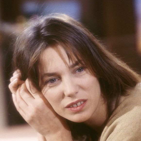 Séance photo de l'actrice anglaise Jane Birkin à Paris, France, en 1985. Photo par Pascal Baril/ABACAPRESS.COM