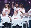 Interviewée par "Télécâble Sat" elle est revenue sur l'idée de mauvaise entente au sein de la troupe.
Exclusif - Amel Bent, Lorie, Mimie Mathy, Gérard Jugnot, Zazie, Claudio Capéo, Patrick Fiori - Enregistrement de l'émission "Les enfoirés jouent le jeu", le 18 novembre 2019.
Photo : Cyril Moreau / Bestimage