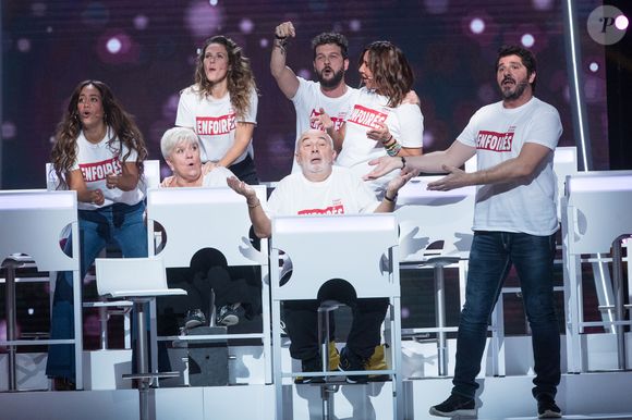 Interviewée par "Télécâble Sat" elle est revenue sur l'idée de mauvaise entente au sein de la troupe. 

Exclusif - Amel Bent, Lorie, Mimie Mathy, Gérard Jugnot, Zazie, Claudio Capéo, Patrick Fiori - Enregistrement de l'émission "Les enfoirés jouent le jeu", le 18 novembre 2019.

Photo : Cyril Moreau / Bestimage