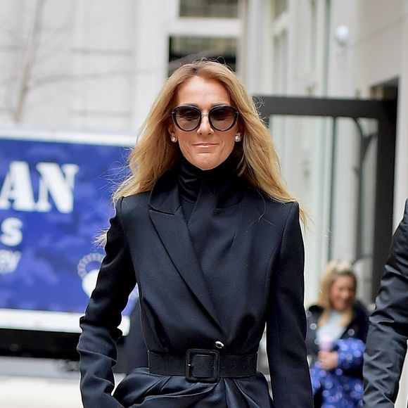 Céline Dion à la sortie de son concert au Barclays Center à New York le 29 février 2020.

© Backgrid USA / Bestimage