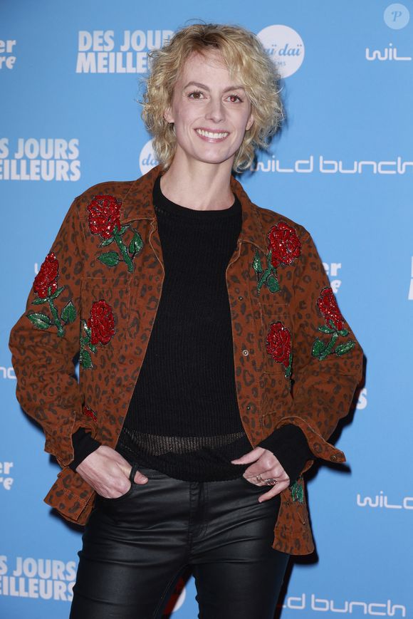 Sara Mortensen à l'Avant-première du film Des jours meilleurs au cinéma Max Linder Panorama à Paris, lundi 7 avril 2025. © Christophe Aubert via Bestimage