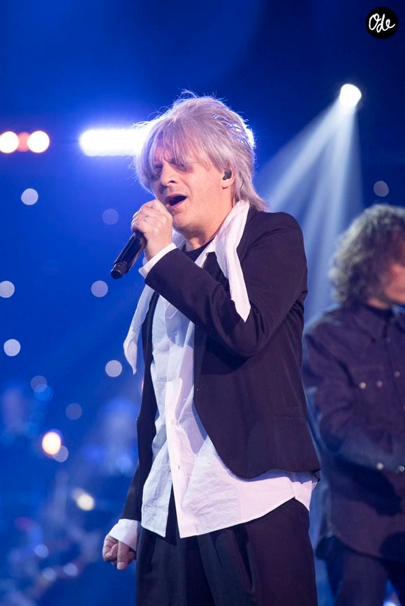 Exclusif - Nicola Sirkis, Enregistrement de l'émission "Symphonie pour la vie, Spéciale Pièces Jaunes" aux Folies Grüss à Paris, diffusée le 4 février sur France 3. Le 12 janvier 2022
© Cyril Moreau / Bestimage