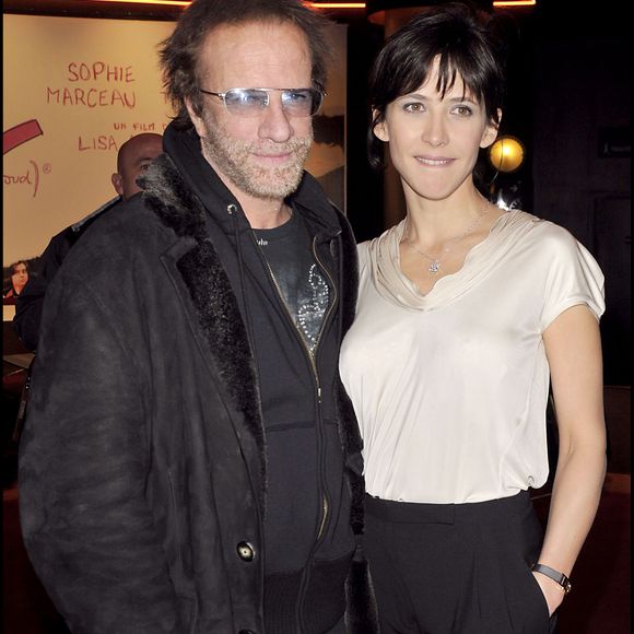 Christophe Lambert, Sophie Marceau et la réalisatrice Lisa Azuelos - Première du film "LOL" au cinéma Gaumont Marignan à Paris, le 2 février 2009. © COADIC GUIREC / BESTIMAGE