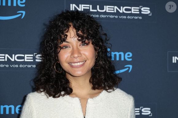 Vaimalama Chaves assiste à la première de la série 'INFLUENCE(S)' au Silencio des Pres le 27 février 2024 à Paris, France. Photo by Nasser Berzane/ABACAPRESS.COM