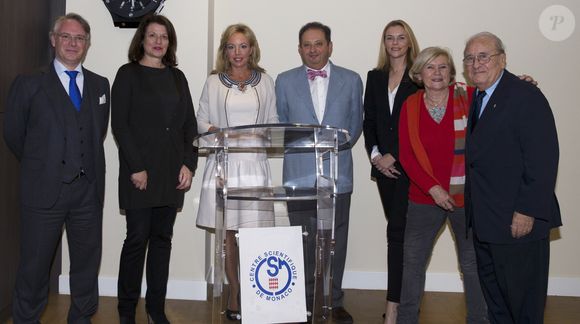 Exclusif - La princesse Camilla de Bourbon des deux Siciles, Jean-Joseph Pastor -  La princesse Camilla de Bourbon des deux Siciles lors de l'inauguration de l'association des amis du centre scientifique à Monaco le 19 février 2015.