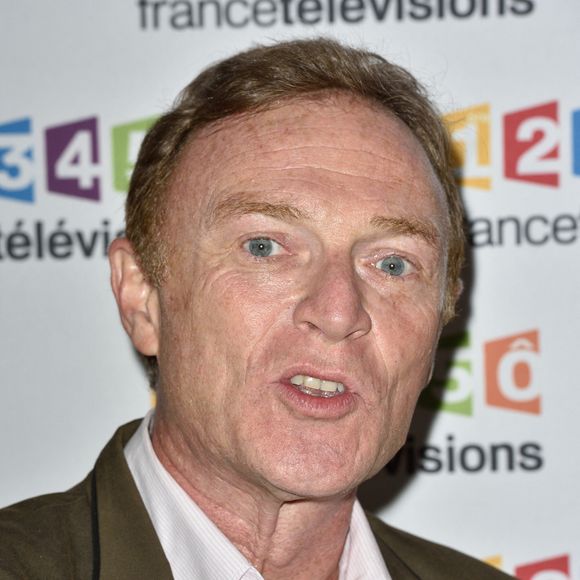 Christophe Hondelatte lors de la conférence de presse France Télévisions 2017/2018 à Paris, France, le 05 juillet 2017. Photo par Alban Wyters/ABACAPRESS.COM