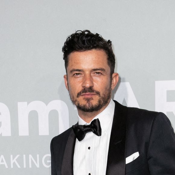 Orlando Bloom lors de la soirée du gala de l'amfAR à la Villa Eilen Roc au Cap d'Antibes lors du 74ème Festival International du Film de Cannes. Le 16 juillet 2021 © Borde-Jacovides-Moreau / Bestimage 