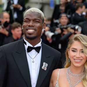 Paul Pogba et Zulay Pogba assistent à la projection de 'Highest 2 Lowest' et au tapis rouge au Palais des Festivals à Cannes, France, le 19 mai 2025 dans le cadre du 78ème Festival de Cannes. Photo par Nicolas Genin/ABACAPRESS.COM