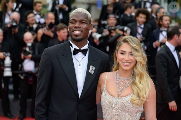 Paul Pogba et Zulay Pogba assistent à la projection de 'Highest 2 Lowest' et au tapis rouge au Palais des Festivals à Cannes, France, le 19 mai 2025 dans le cadre du 78ème Festival de Cannes. Photo par Nicolas Genin/ABACAPRESS.COM