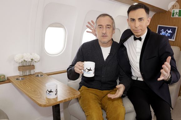 Exclusif - Jordan de Luxe reçoit Sébastien Thoen dans son émission "Le jet de luxe" le 16 janvier 2026.

© Cédric Perrin / Bestimage