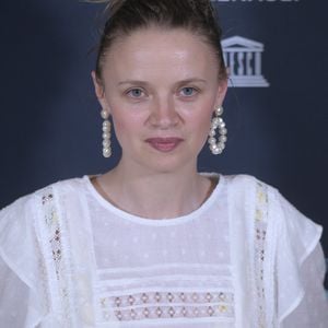 Sara Forestier - Photocall du 9ème dîner de gala des Nuits En Or 2019 à l'Unesco à Paris, le 17 juin 2019. © Giancarlo Gorassini/Bestimage