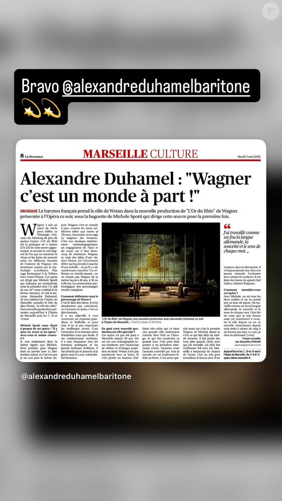 Capture Instagram de Benjamin Duhamel.