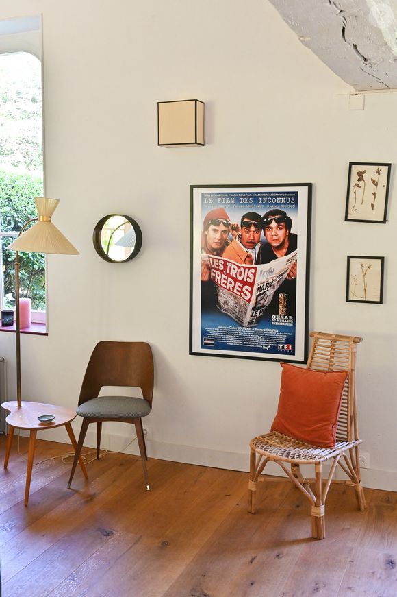 Exclusif - Didier Bourdon, Bernard Campan et Pascal Legitimus - Rendez-vous avec Les Inconnus, à l'occasion du tournage en 2022 du documentaire "L'histoire secrète des Inconnus, le doc événement", diffusé le 5 janvier à 21h10 sur TF1
© Guillaume Gaffiot / Bestimage