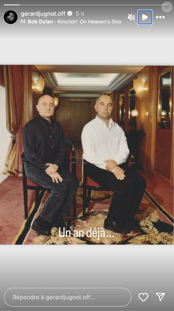 Pour ce premier anniversaire, Gérard Jugnot a publié une photo souvenir avec Michel Blanc en story sur Instagram, légendée ainsi : "Un an déjà…". 

Gérard Jugnot rend hommage à son ami Michel Blanc pour le premier anniversaire de sa mort survenue le 3 octobre 2014 via Instagram @gerardjugnot.off