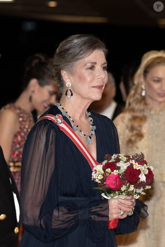 La princesse Caroline de Hanovre assiste au gala au Forum Grimaldi lors des célébrations de la fête nationale à Monaco, le 19 novembre 2022 à Monaco, France. Photo de David Niviere/ABACAPRESS.COM