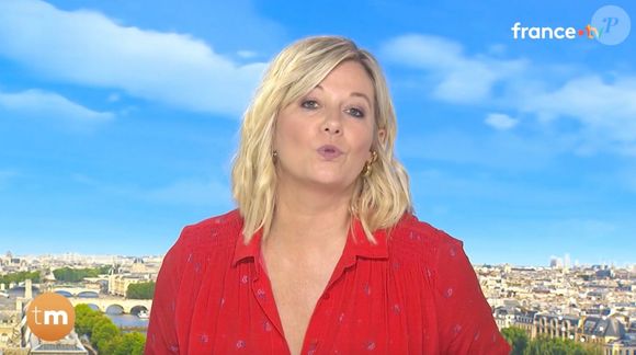 Flavie Flament sur le plateau de "Télématin" ce lundi 30 juin 2025. Capture d'écran France 2.