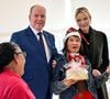 Charlene et Albert de Monaco ont fait la traditionnelle remise de colis aux personnes âgées

Le prince Albert II de Monaco, sa femme la princesse Charlene et Camille Gottlieb ont remis les traditionnels colis de Noël aux aînés monégasques dans la meeting room du Yacht Club de Monaco dans le cadre de festivités de fin d'année de la Principauté de Monaco, le 12 décembre 2024. © Bruno Bebert/Pool Monaco/Bestimage