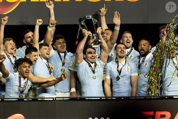Match de rugby du Tournoi des Six Nations : La France l'emporte sur l'Angleterre 48 - 46 au Stade de France à Saint-Denis le 14 mars 2026.© Cyril Moreau / Bestimage