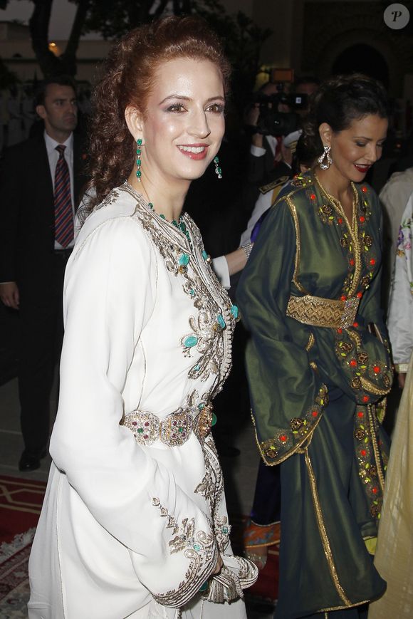 Dîner de gala en l'honneur du roi Felipe et de la reine Letizia d'Espagne au palais royal à Rabat, en présence du roi Mohammed VI du Maroc et de Salma Bennani. Le 14 juillet 2014. Photo par GTRES / BESTIMAGE