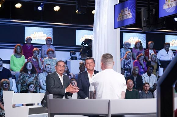 Exclusif - Laurent Fontaine, Pascal Bataille - Enregistrement de l'émission "Y'a que la vérité qui compte", présentée par L.Fontaine et P.Bataille, et diffusée sur C8 à partir du 12 octobre © Jack Tribeca / Bestimage