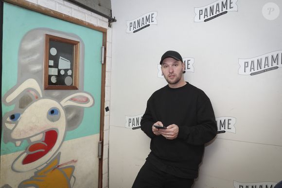 Exclusif - Kevin Debonne au Paname Art Café à Paris, le 17 février 2024. 

Photo : Jack Tribeca / Bestimage