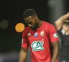 Nazon Duckens a traversé plusieurs pays en voiture jusqu'à atteindre la France.

Deception des joueurs de Quevilly-Rouen - Duckens Nazon (Quevilly-Rouen) - 16ème de finale de la Coupe de France "Quevilly Rouen - AS Monaco (1-3)" au stade Robert Diochon, le 2 janvier 2022.