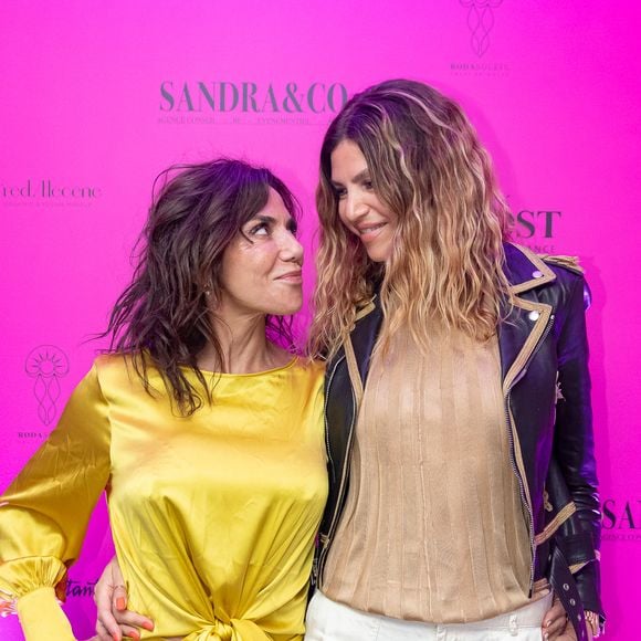 Très amies, Isabelle Funaro et Sandra Sisley, sont apparues rayonnantes. 

Exclusif - Sandra Sisley, Isabelle Funaro à la soirée "bal patché" à la suite Sandra & Co lors du Festival International des Séries de Cannes, Canneseries Saison 8, à l’hôtel JW Marriott Cannes le 26 avril 2025. © Aurelio Stella / William Sanches Tavares / Evenjoy / Bestimage