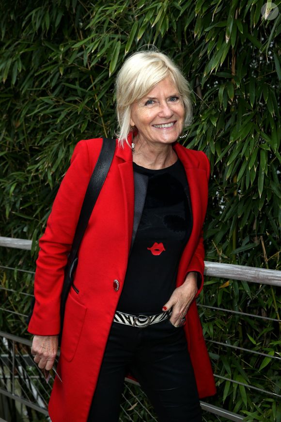 Catherine Ceylac - People au village des internationaux de France de tennis à Roland Garros à Paris 2 juin 2016. © Dominique Jacovides / Bestimage