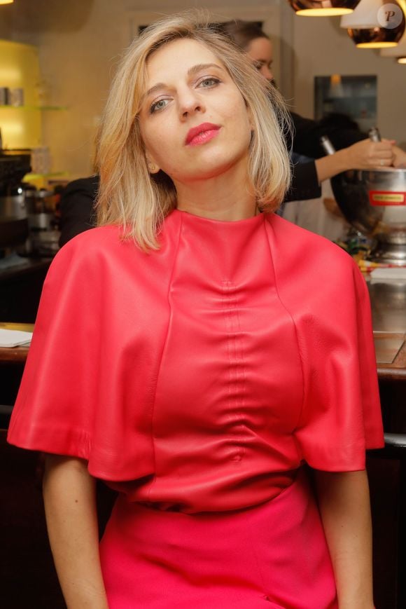 Amandine Bourgeois à la première de "Résurrection" à la SACD (Société des Auteurs et Compositeurs Dramatiques) à Paris, le 25 octobre 2018.
© CVS/Bestimage