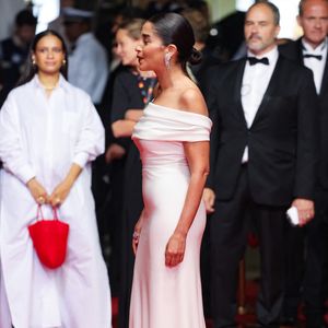 Leïla Bekhti - Montée des marches du film « Alpha » lors du 78ème Festival International du Film de Cannes, au Palais des Festivals à Cannes. Le 19 mai 2025
© Jacovides-Moreau / Bestimage