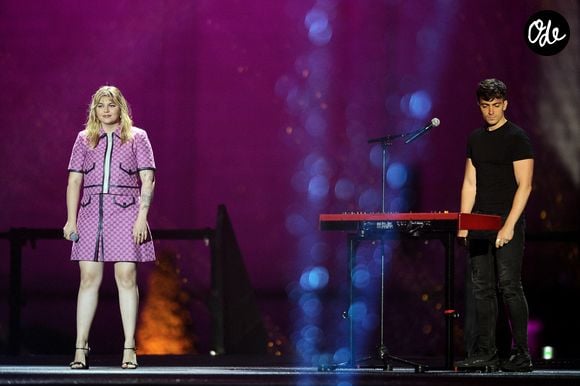 Exclusif -Louane Emera et Florian Rossi - Enregistrement de la 2ème partie de l'émission "La chanson challenge" au Château de Chambord, qui sera diffusée le 26 juin sur TF1
© Gaffiot-Moreau / Bestimage