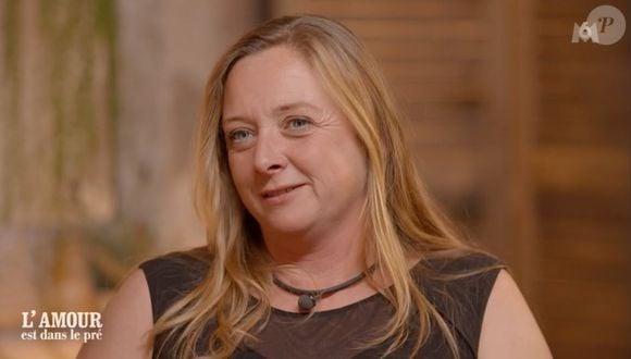 Cathy lors du bilan de "L'amour est dans le pré 2020" du 14 décembre sur M6