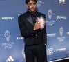 Il assure que sa blague à Lamine Yamal, sacré Meilleur jeune joueur, n’avait rien de méprisant et se dit grand fan de l’Espagnol.

Lamine Yamal à la 70e cérémonie du Ballon D'Or au Palladium Theatre à Londres le 26 octobre 2026. © Cyril Moreau / Bestimage