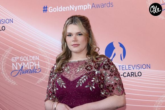 Camille Gottlieb - La famille princière au photocall et cérémonie de clôture de la 63ème édition du Festival de Télévision de Monte-Carlo (63rd Golden Nymph) au Grimaldi Forum à Monaco le 18 juin 2024. © Claudia Albuquerque / Bestimage