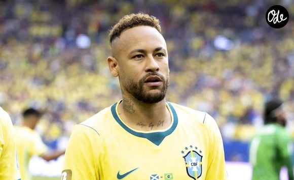 24 juin 2026 : Miami (États-Unis), 24/06/2026 – Coupe du Monde/États-Unis – Le joueur Neymar Jr. lors d'un match entre les équipes nationales du Brésil et de l'Écosse, qui a eu lieu lors de la dernière journée du Groupe C de la Coupe du Monde de la FIFA 2026, disputé au Hard Rock Stadium de Miami, ce mercredi (24). L'équipe brésilienne s'est imposée 3-0 et s'est qualifiée pour la phase suivante. (Photo : Pedro Paulo Diaz/Thenews2/Zumapress) (Crédit image : © Pedro Paulo Diaz/TheNEWS2 via ZUMA Press Wire)