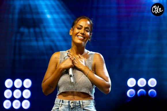 Amel Bent en concert au festival Music en ciel à Saint-Priest le 12/07/2025 .Photo Sandrine Thesillat / PsNewZ