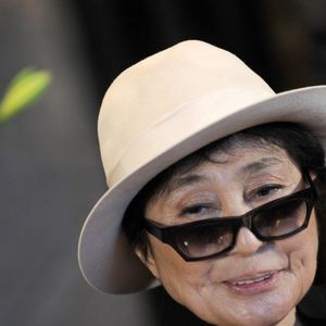 Yoko Ono a l'Empire State Building a New York.
© STARMAX / BESTIMAGE