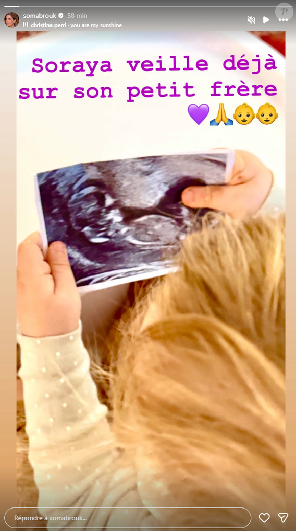 Một năm sau khi sinh con gái Soraya, Sonia Mabrouk (48 tuổi) đang mang thai đứa con thứ hai - Purepeople