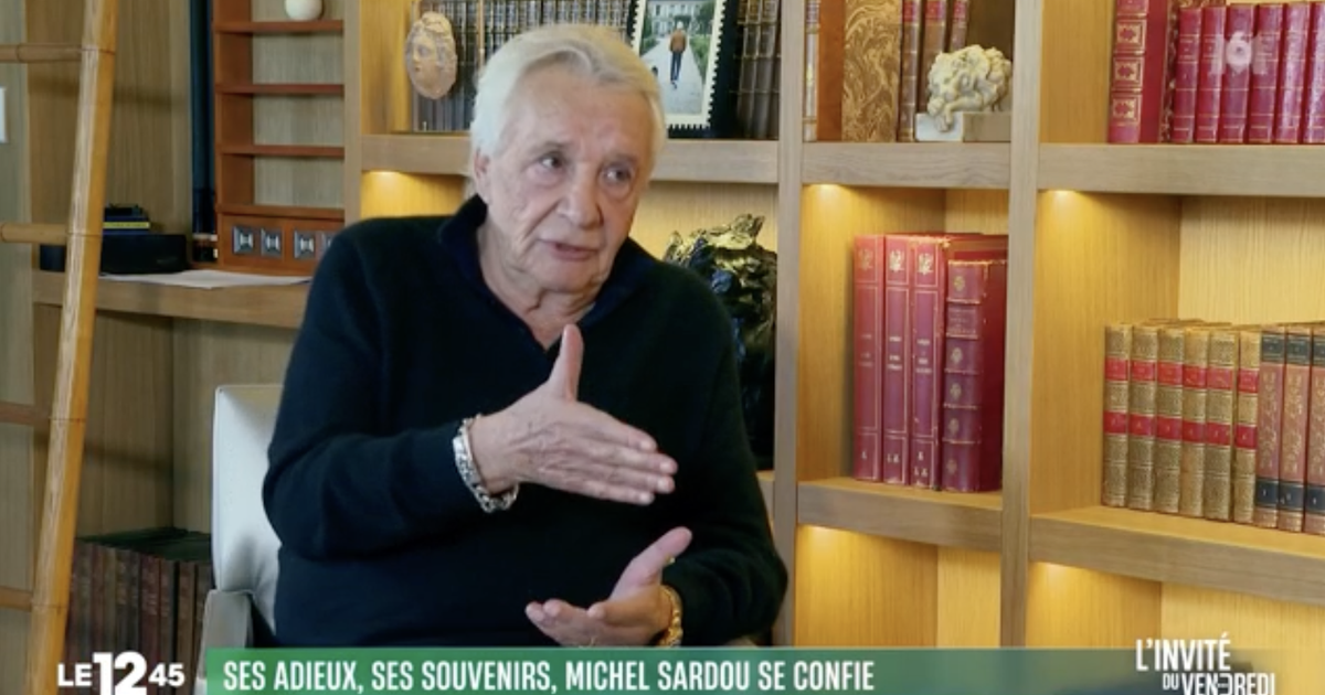 Michel Sardou évoque sa rivalité avec Johnny Hallyday